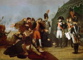 Napoleon nimmt die Kapitulation von Madrid entgegen, 4. Dezember 1808