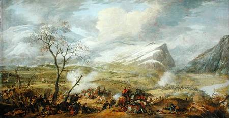 The Battle of Rivoli on the 14th January 1797 von Baron Louis Albert Bacler d'Albe