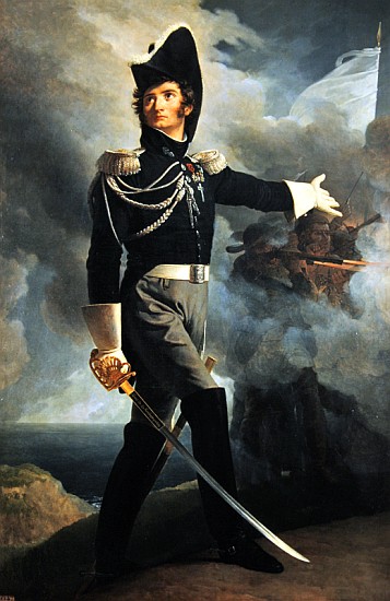Portrait of Louis du Vergier von Baron Pierre-Narcisse Guerin