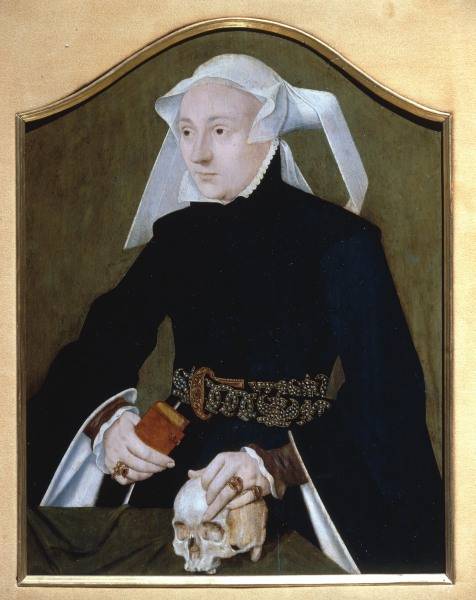 B.Bruyn d.Ae., Bildnis einer Frau von Bartholomaeus Bruyn