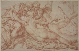 Venus, Amor und Adonis