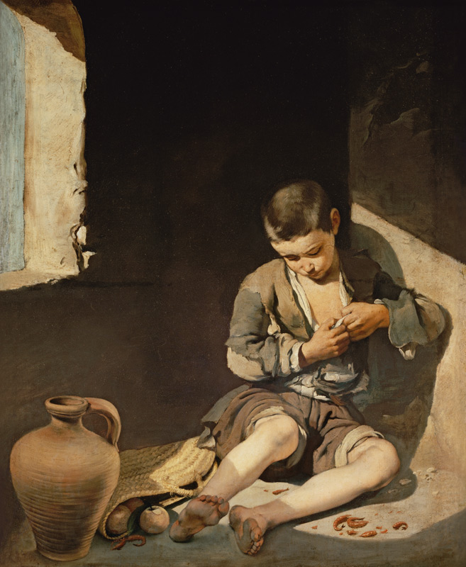 Der junge Bettler von Bartolomé Esteban Perez Murillo