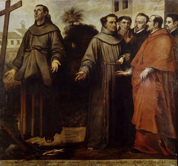 Murillo / St. Diego of Alcala von Bartolomé Esteban Perez Murillo