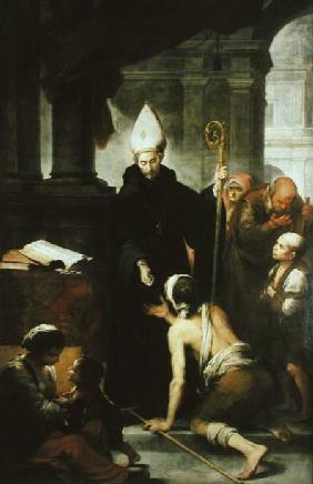 St. Thomas of Villanueva Distributing Alms 1678