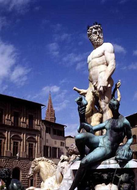 The Fountain of Neptune von Bartolomeo Ammannati