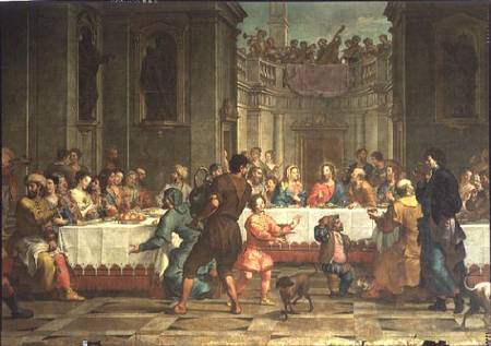 Wedding Feast at Cana von Bartolomeo Litterini
