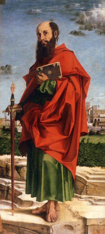Heiliger Paul von Bartolomeo Montagna