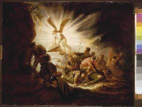 Der Engel öffnet das Grab Jesu um 1640
