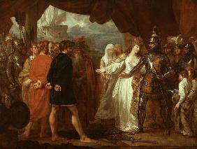 Queen Philippa Interceding for the Lives of the Burghers of Calais 1788