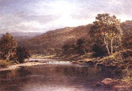 Welsh River Scene von Benjamin Williams Leader