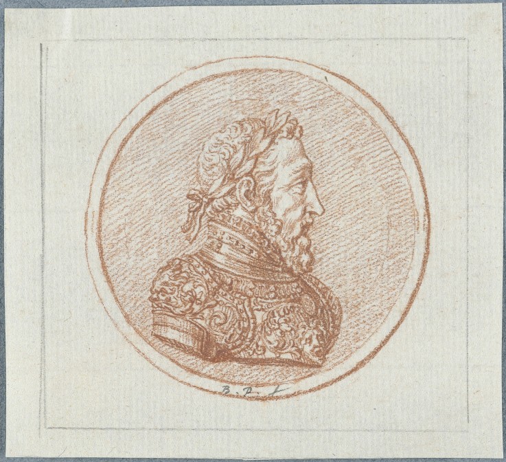 Porträt von König Heinrich II. von Frankreich von Bernard Picart