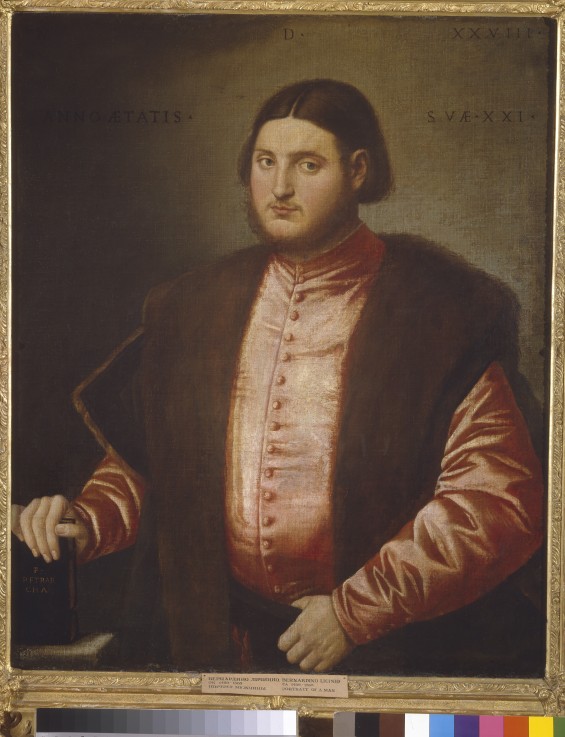 Bildnis eines Mannes von Bernardino Licinio