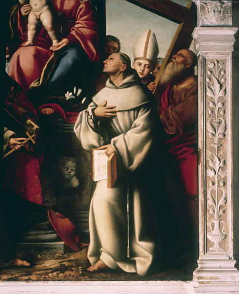 B.Licinio, Maria mit Kind & Heiligen,Det von Bernardino Licinio