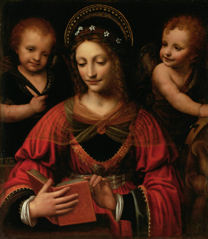 Heilige Katharina von Bernardino Luini