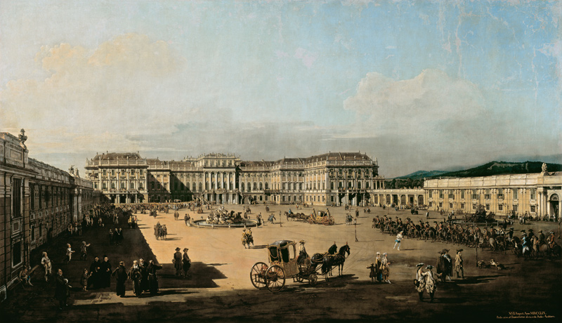Schloss Schonbrunn von Bernardo Bellotto