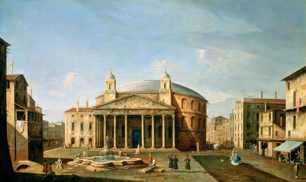 The Pantheon in Rome von Bernardo Bellotto