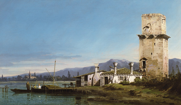 The Tower of Marghera von Bernardo Bellotto