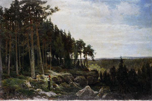 Landschaft von Berndt Lindholm