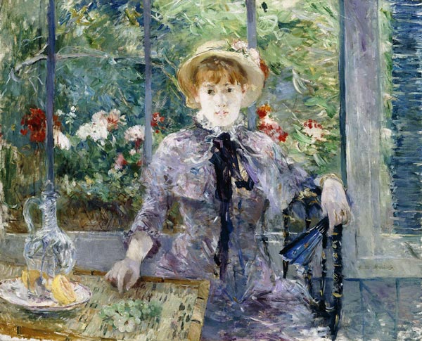 Nach dem Mittagessen (Après le Dejeuner) von Berthe Morisot