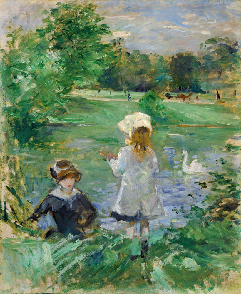 Beside a Lake von Berthe Morisot