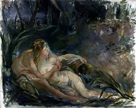 Jupiter and Callisto, after a painting by Boucher von Berthe Morisot