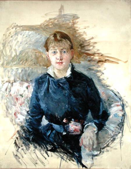 Portrait of Louise Riesener von Berthe Morisot