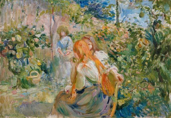 In the Garden at Roche-Plate 1894