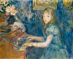 Lucie Leon at the Piano 1892