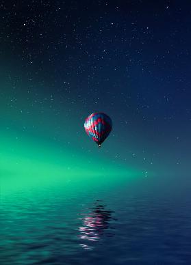 Ballon auf dem Batllava-See
