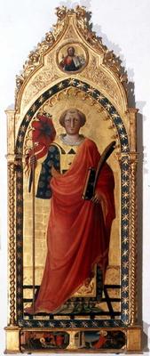 St. Lawrence (tempera on panel) von Bicci  di Lorenzo