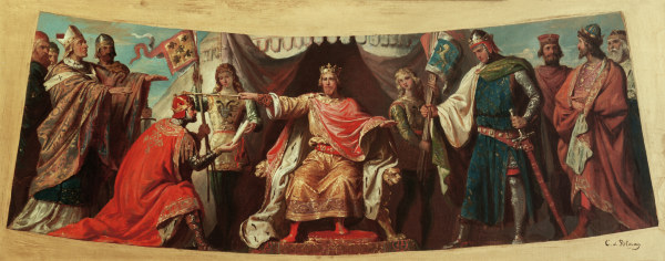 Friedrich I.u.Heinrich der Löwe von Blaas