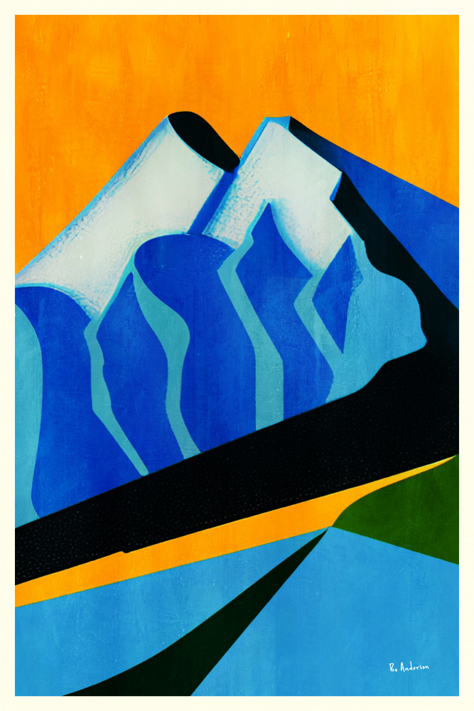 Mont Blanc,1931 von Bo Anderson