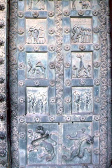 Monreale Cathedral, Sicily: Bronze Doors von Bonanno  da Pisa