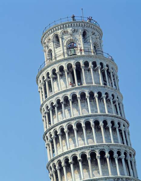 View of the Leaning Tower (photo)  von Bonannus of Pisa