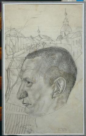 Porträt von Alexander Kerenski (1881-1970) 1924