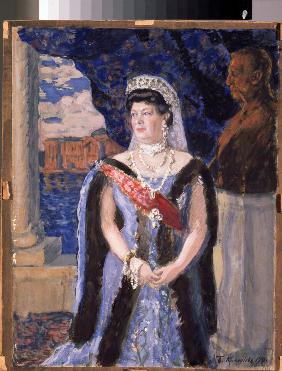 Bildnis Großfürstin Maria Pawlowna (1854-1920) 1911