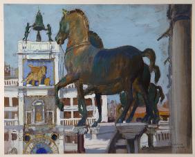 Die Pferde von San Marco 1907