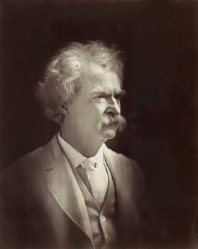 Porträt von Mark Twain, 1907 1907