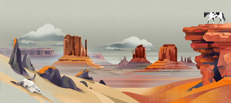 Monument Valley von Dieter Braun
