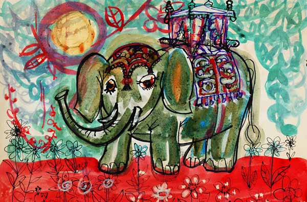 Elephant von Brenda Brin  Booker