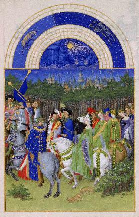 Mai Stundenbuch des Herzogs von Berry 1412-16