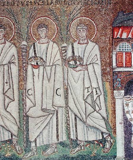 Procession of the Martyrs von Byzantine School