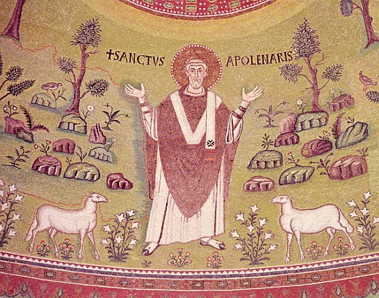 St. Apollinare (d.c.79) von Byzantine School