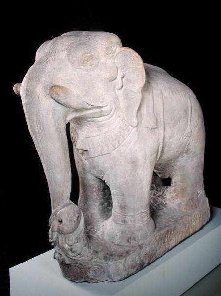 Elephant, from Preah Khan, Bayon Style von Cambodian