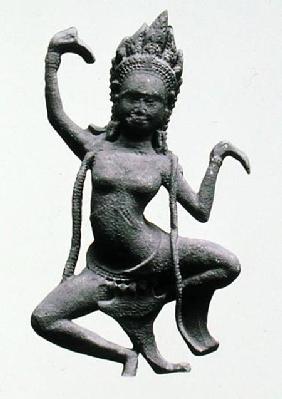 A Dancing Apsaras, detail from a frieze late 12th