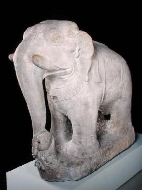 Elephant, from Preah Khan, Bayon Style 12th-13th