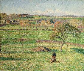Felder im Herbst bei Bazincourt 1894