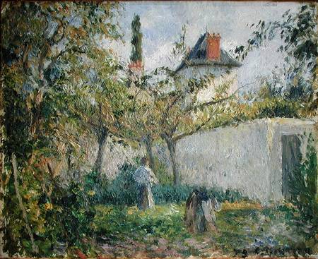 Kitchen Garden and Orchard, Pontoise von Camille Pissarro