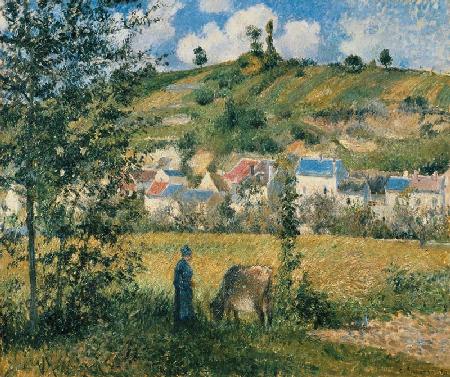 Landscape at Chaponval 1880