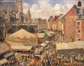 The Fair in Dieppe, Sunny Morning